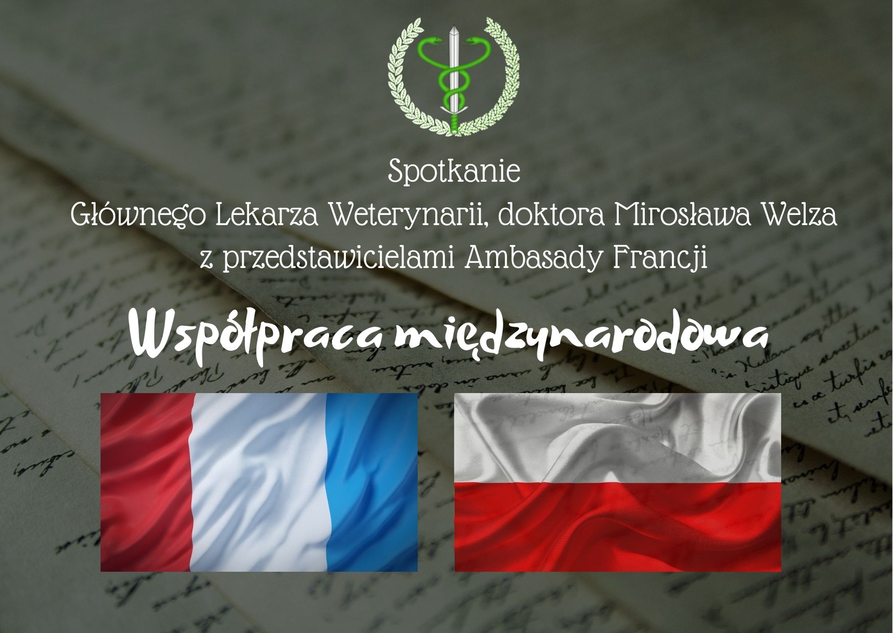 Rozmowy o współpracy weterynaryjnej z przedstawi